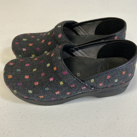 Dansko Vegan Multicolor Clogs - Picture 3 of 14